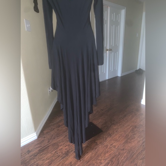 Antonio Berardi Black High Low Dress Size 38 Black - Picture 16 of 16